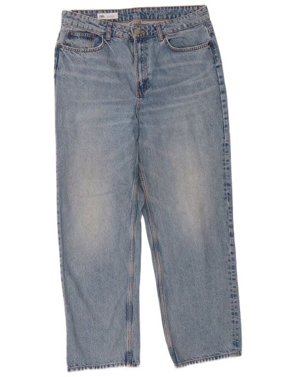 Jeans dritti da donna Zara EU 46 XL W36 L29 Blu