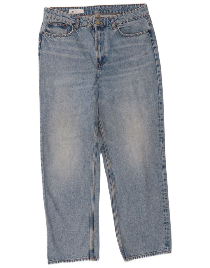 Jeans dritti da donna Zara EU 46 XL W36 L29 Blu