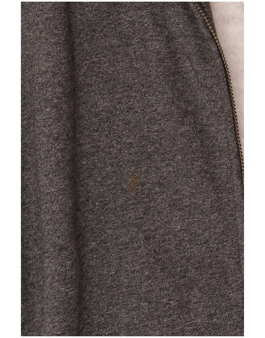 Maglione con cappuccio e zip da uomo Jack Wills in cotone screziato grigio medio