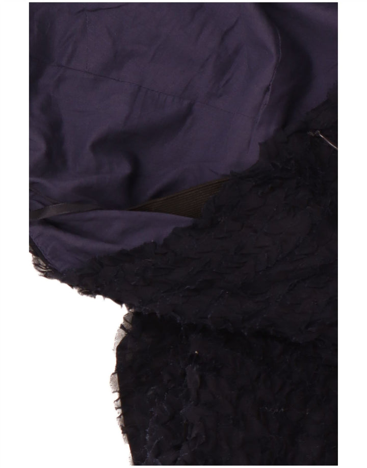 Abito senza spalline da donna J. CREW UK 12 Blu navy medio