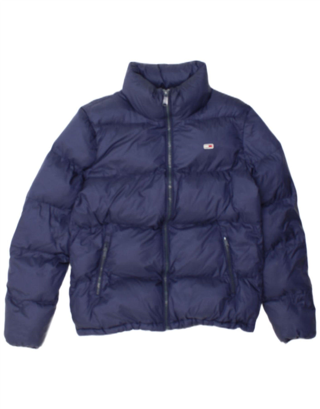 Giacca Imbottita da Uomo Tommy Hilfiger UK 38 Medio Blu Navy Poliammide
