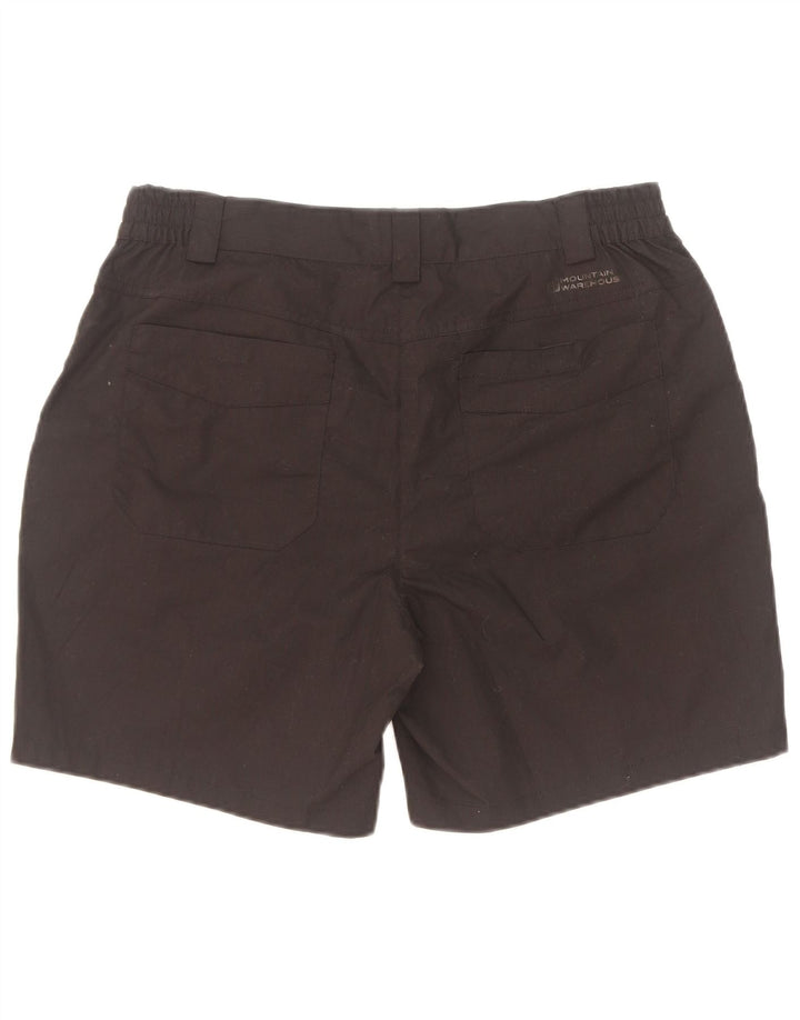 Pantaloncini casual da donna Mountain Warehouse UK 12 medi W30 poliestere nero