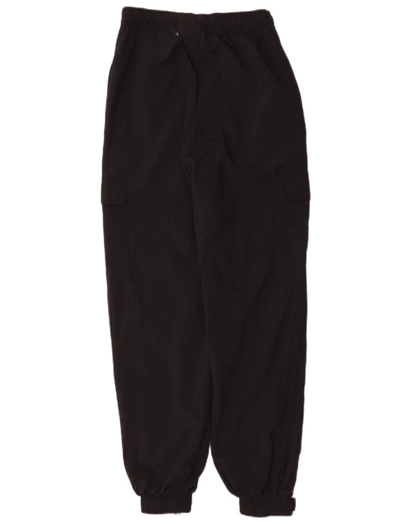 Pantaloni da tuta cargo da donna Adidas Loose Fit Cargo Pantaloni da jogging UK 6 XS Nero