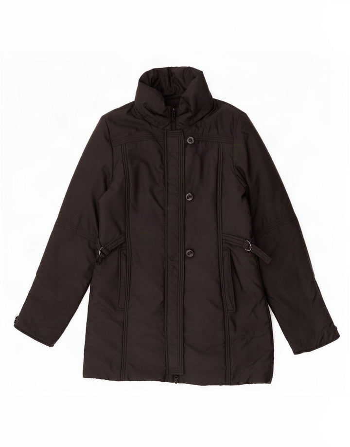 Soprabito trapuntato da donna Max & Co. UK 14 poliestere nero medio