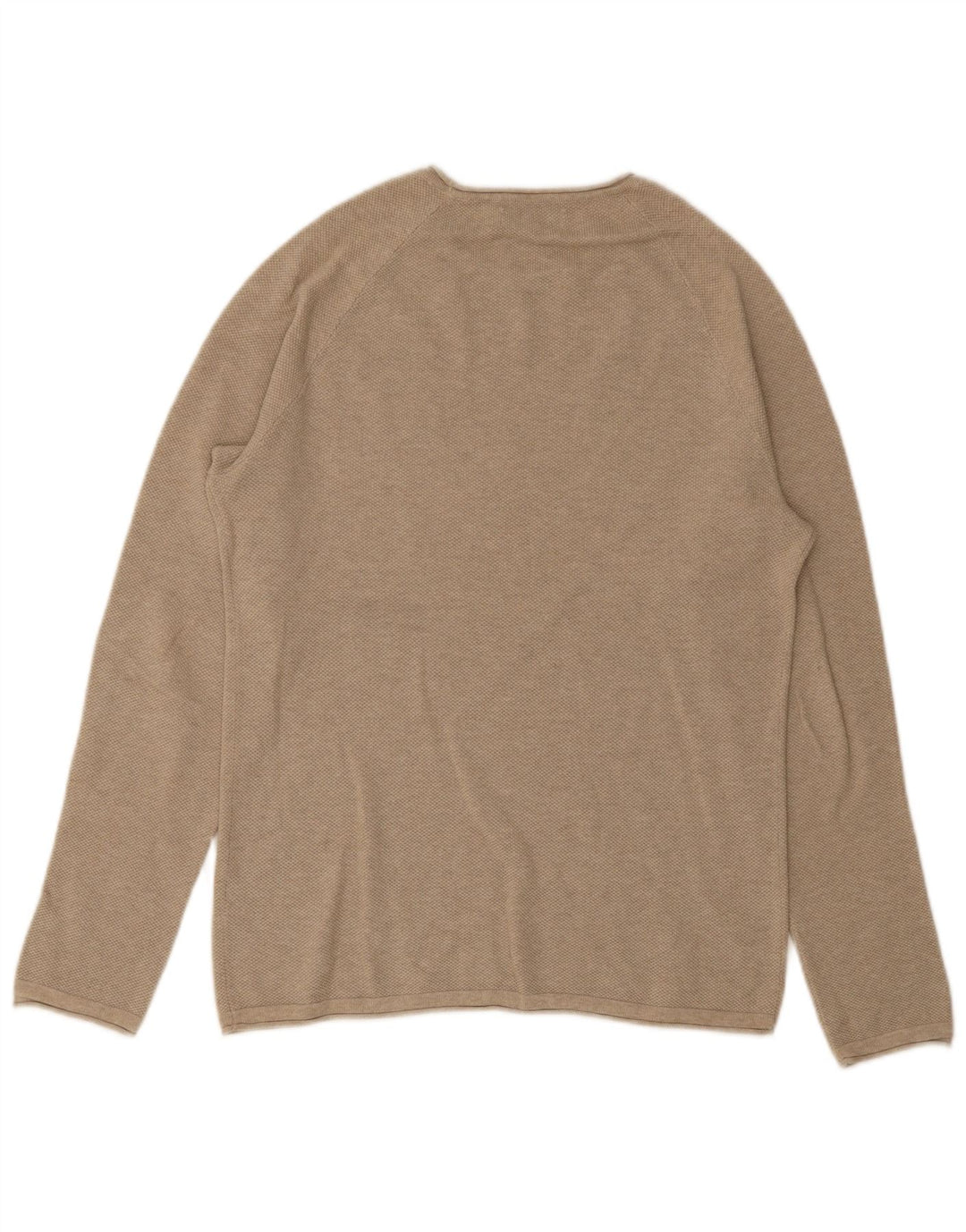 Maglione maglione con scollo a barca da uomo Jack & Jones piccolo beige
