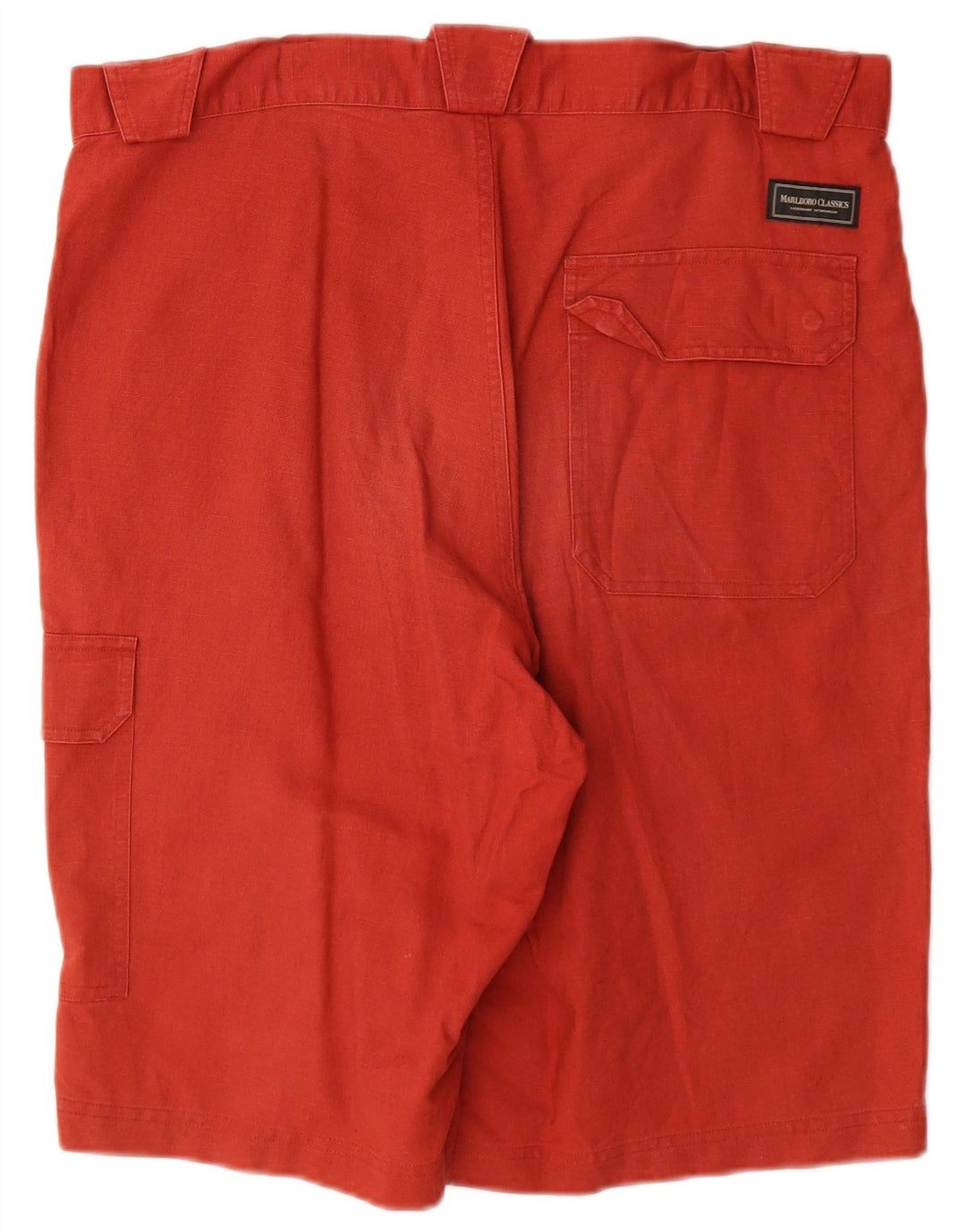Pantaloncini cargo da uomo Marlboro Classics EU 54 2XL W34 Lino rosso