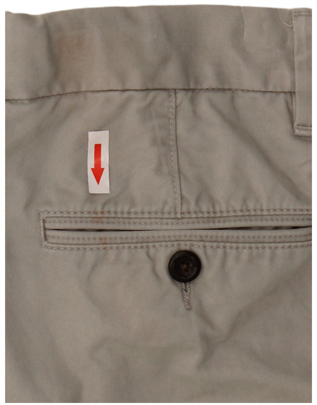 Pantaloncini chino da uomo Marks & Spencer W34 grandi in cotone grigio