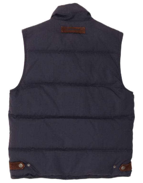 Crew Clothing Gilet imbottito da uomo UK 38 Medio Poliestere blu navy