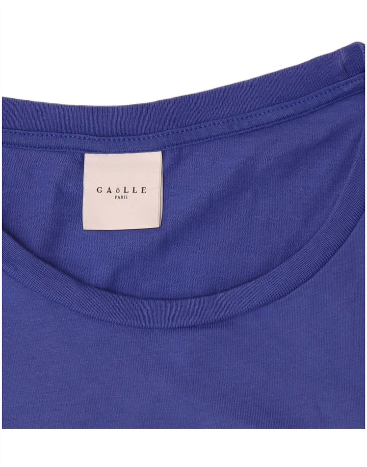 T-shirt grafica da uomo Gaelle Top piccola blu