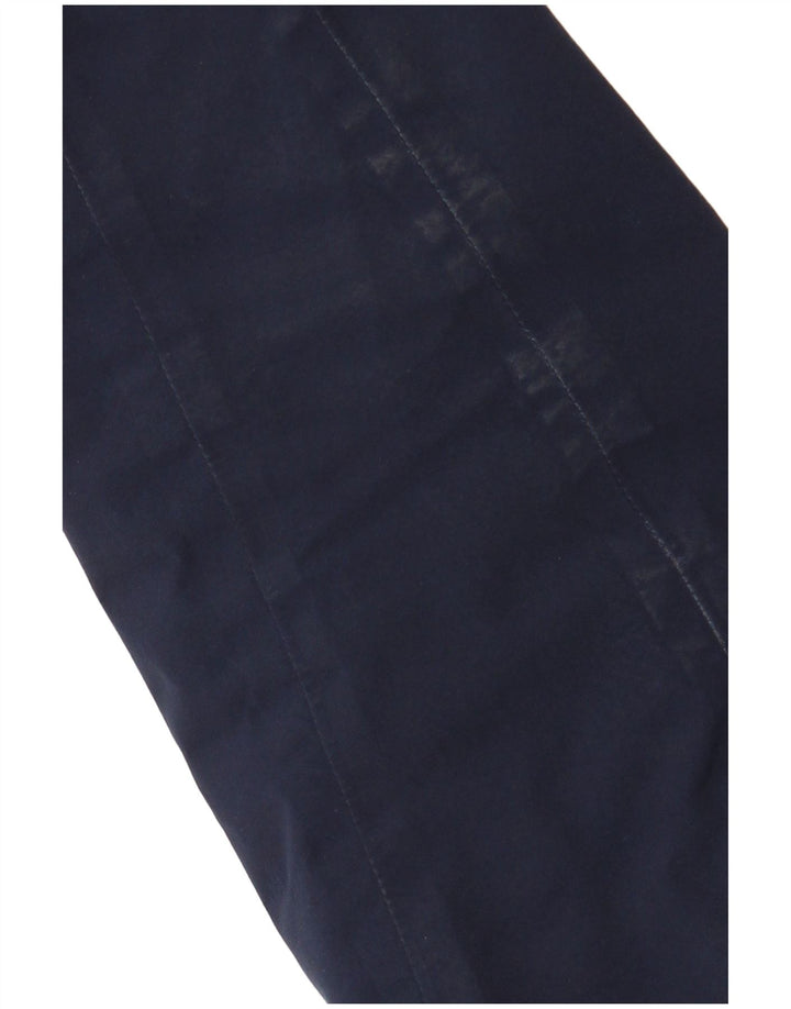 JACK WOLFSKIN Cappotto giacca a vento oversize con cappuccio da donna UK 6 XS Blu navy