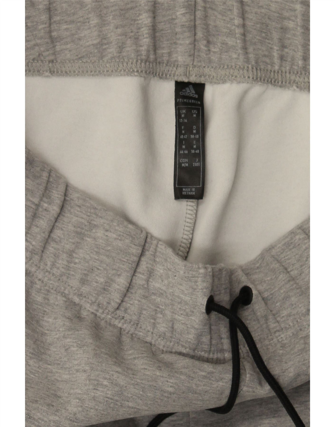 ADIDAS Womens Tracksuit Trousers Joggers UK 12/14 Medium Grey Vintage Adidas and Second-Hand Adidas from Messina Hembry 