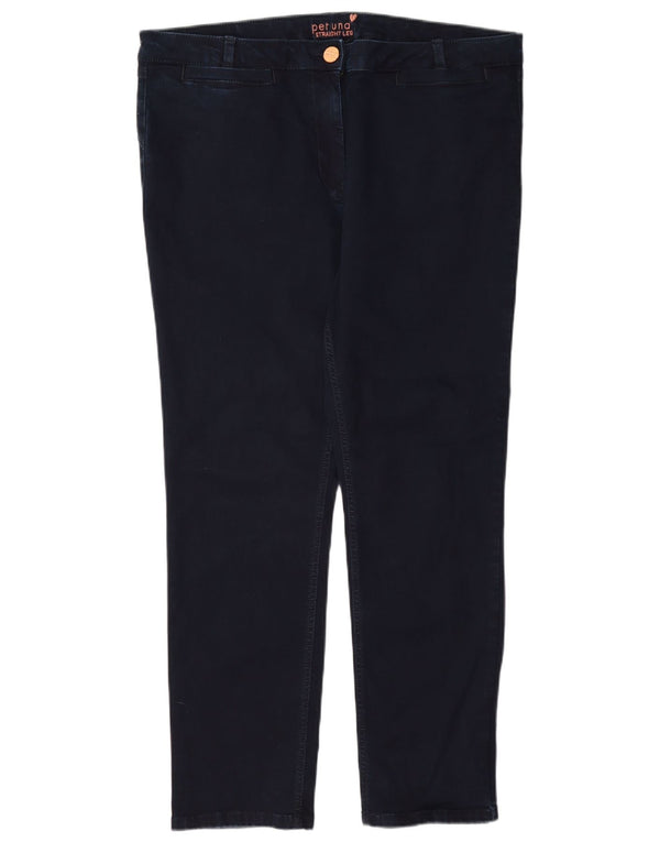 Jeans dritti Marks & Spencer da donna Per Una UK 18 XL W36 L28 Blu navy