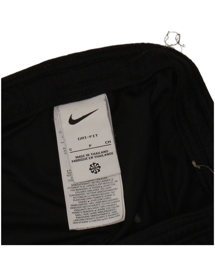 Pantaloncini sportivi Nike da uomo Dri Fit piccoli in poliestere color block nero
