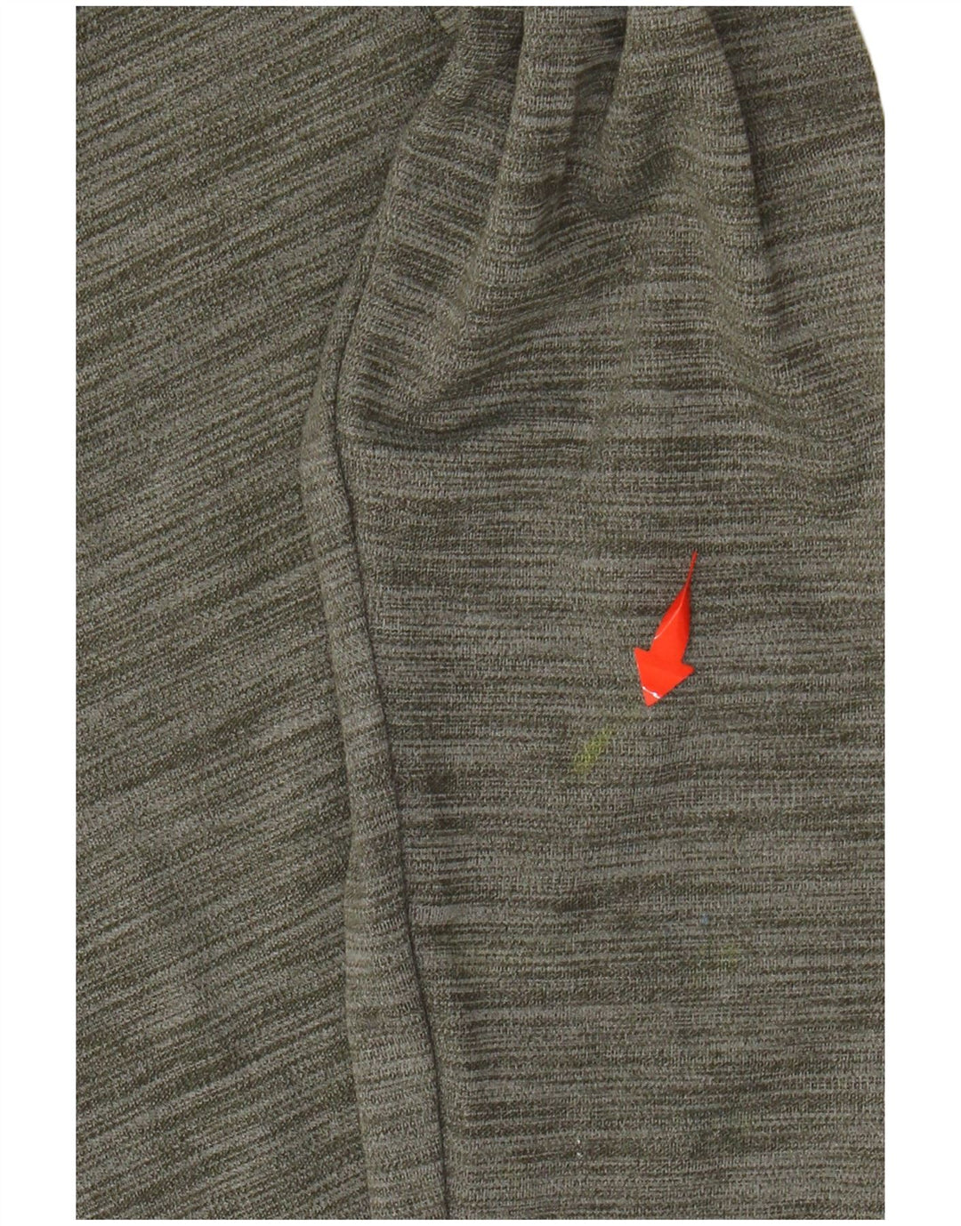 NIKE Maglia con cappuccio Dri Fit da donna UK 6 XS Poliestere chiazzato kaki