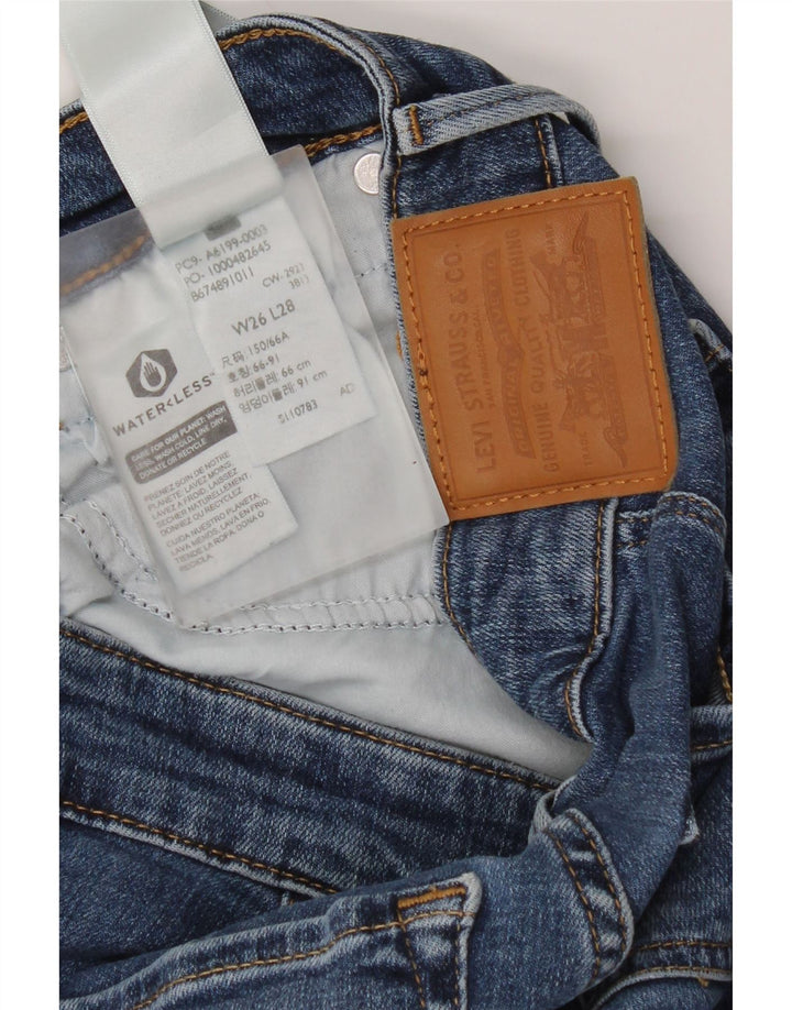 Jeans Levi's 712 Slim da donna W26 L28 in cotone blu