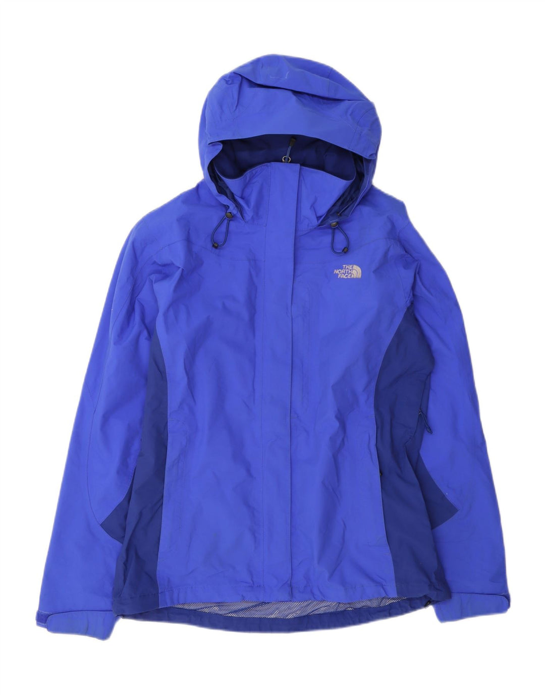 Giacca antipioggia da donna con cappuccio The North Face UK 14 Colorblock blu medio