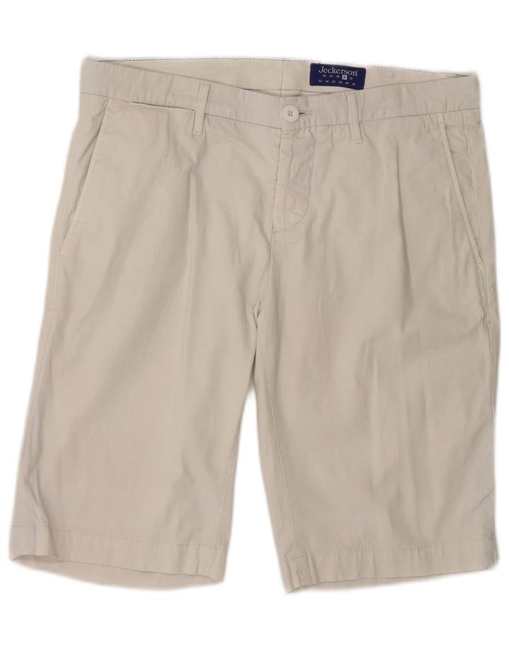 Pantaloncini chino da donna Jeckerson W31 cotone beige medio