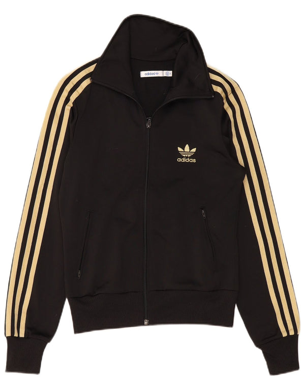 Giacca sportiva da donna Adidas IT 36 XS nera poliestere