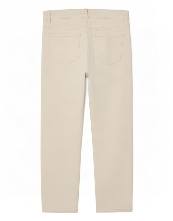 Marks & Spencer Jeans dritti da donna The Sienna UK 10 Small W27 L23 Bianco