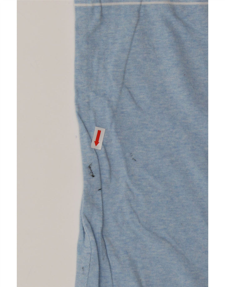 SUPERDRY Mens T-Shirt Top Small Blue Striped Cotton Vintage Superdry and Second-Hand Superdry from Messina Hembry 