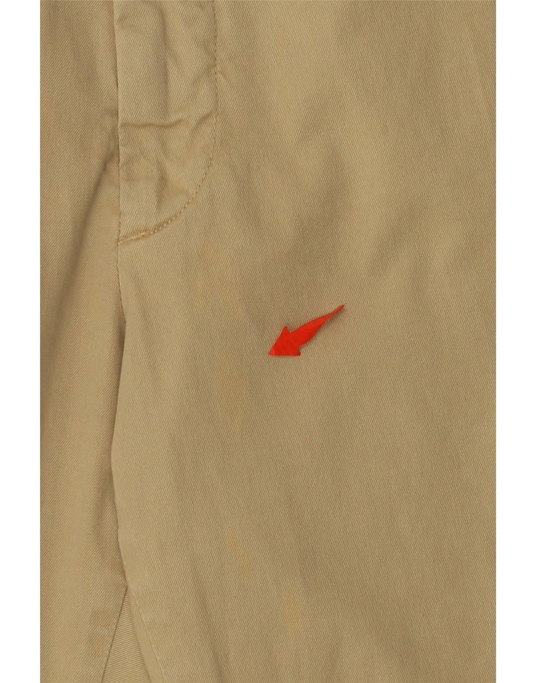 POLO RALPH LAUREN Pantaloni chino dritti da uomo W38 L32 Cotone Beige