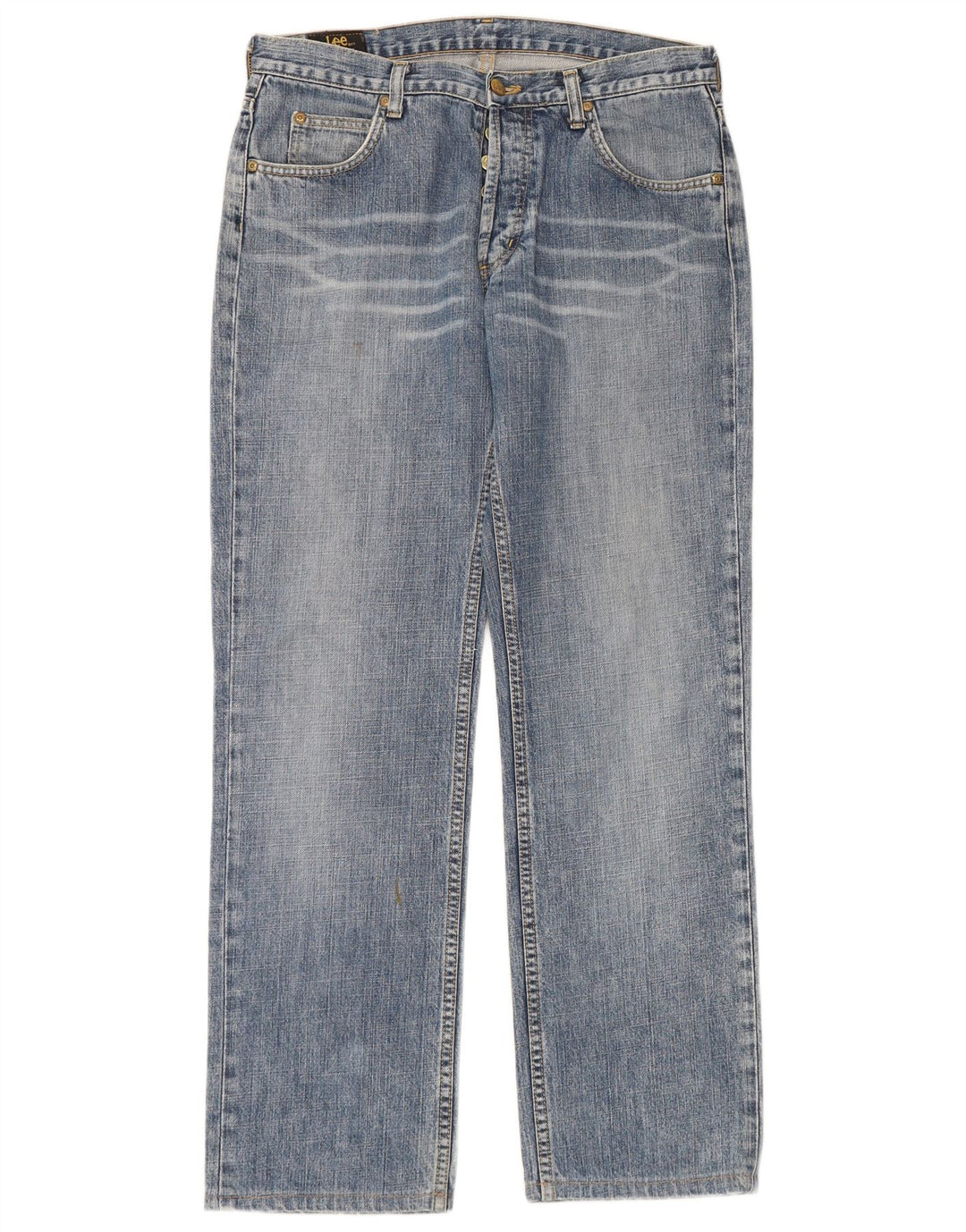 Jeans dritti da uomo Lee Seattle W33 L30 cotone blu