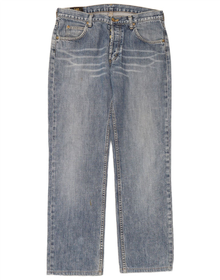 Jeans dritti da uomo Lee Seattle W33 L30 cotone blu