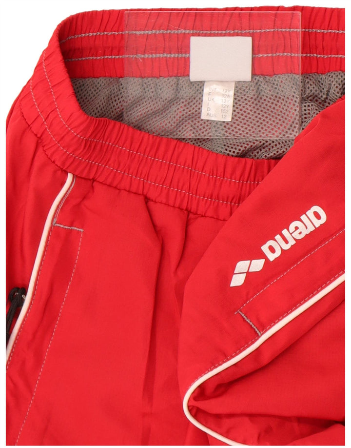Pantaloni Impermeabili Bambina Arena 11-12 Anni Poliestere Rosso
