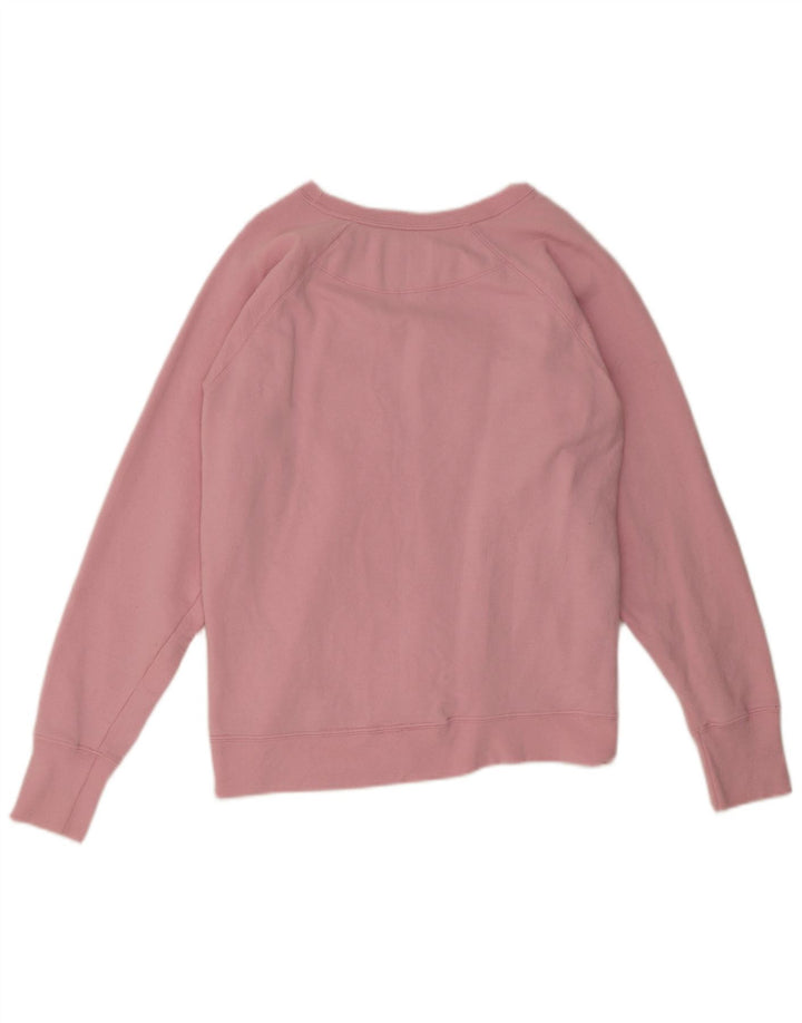 Felpa grafica da donna Champion Jumper UK 16 Large Pink Poliestere