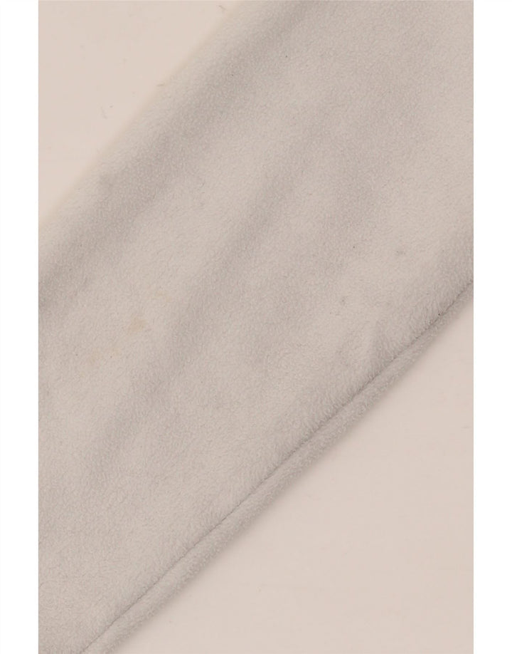 Giacca in pile grafica da donna Champion UK 10 Small Poliestere bianco