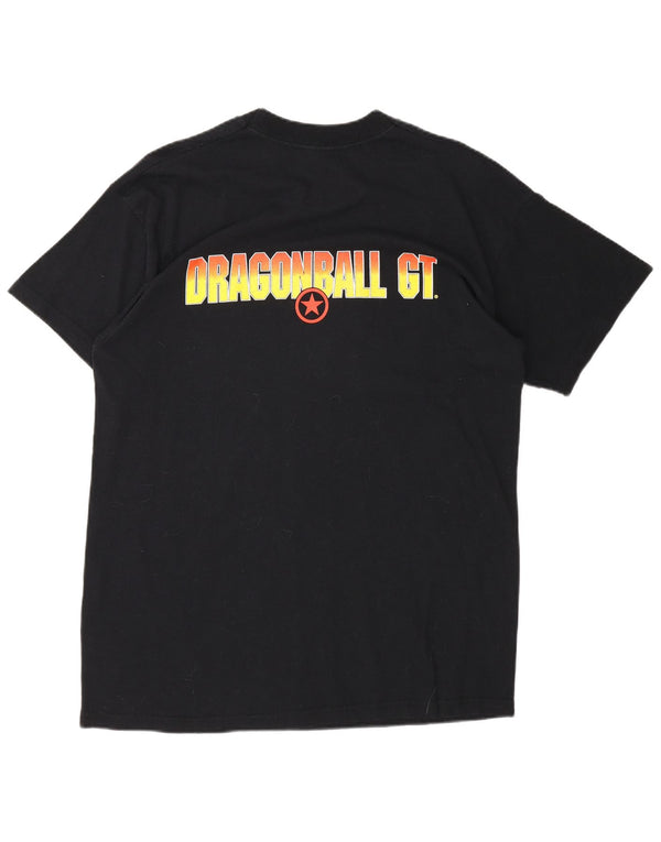 T-shirt grafica vintage da uomo Dragon Ball GT 1997 nera media