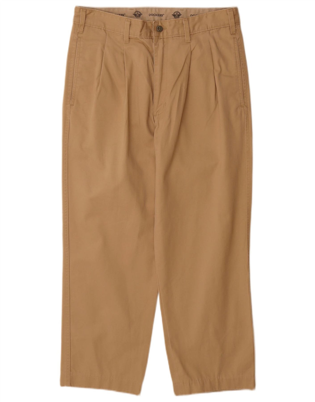 Pantaloni chino da uomo Dockers W32 L28 in cotone beige