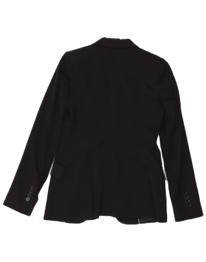 Giacca blazer da donna a 1 bottone Massimo Dutti EU 38 piccola lana nera