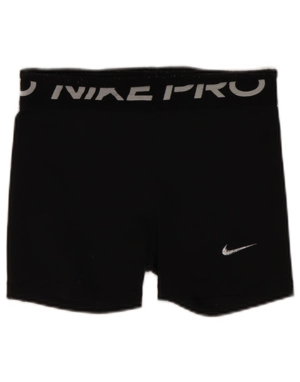 Pantaloncini sportivi Nike per ragazze, 10-11 anni, medio, nero, poliestere, sportivi