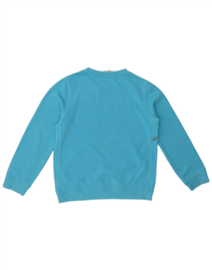Felpa NIKE da bambino 10-11 anni in cotone blu medio