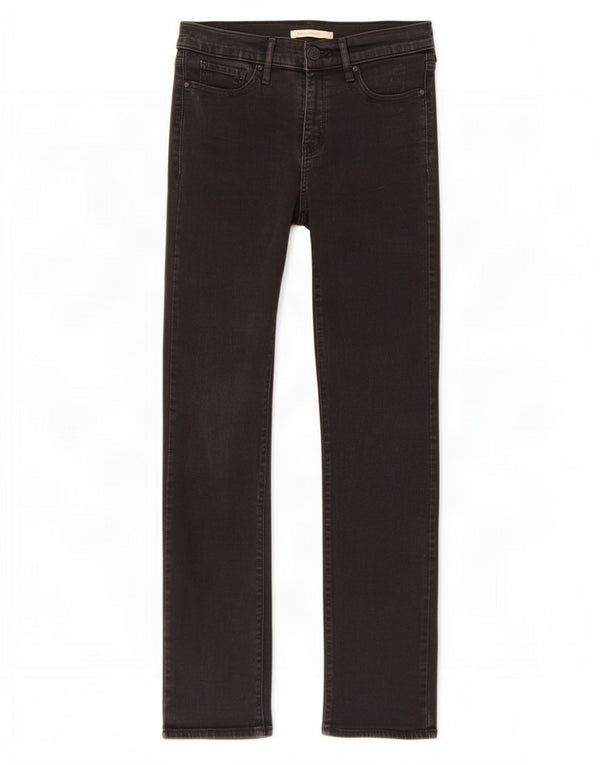 Levi's Donna 312 Shaping Slim Jeans W28 L32 Cotone Nero