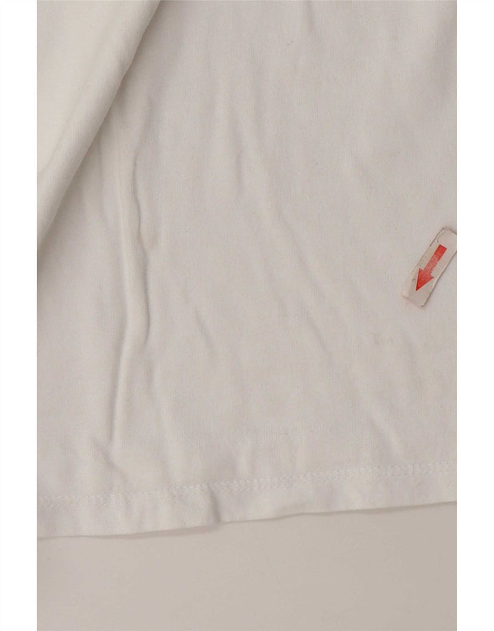 T-shirt grafica da donna Levi's Top UK 10 piccola bianca