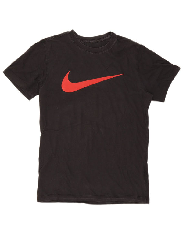 T-shirt grafica da uomo Nike Top Small in cotone nero