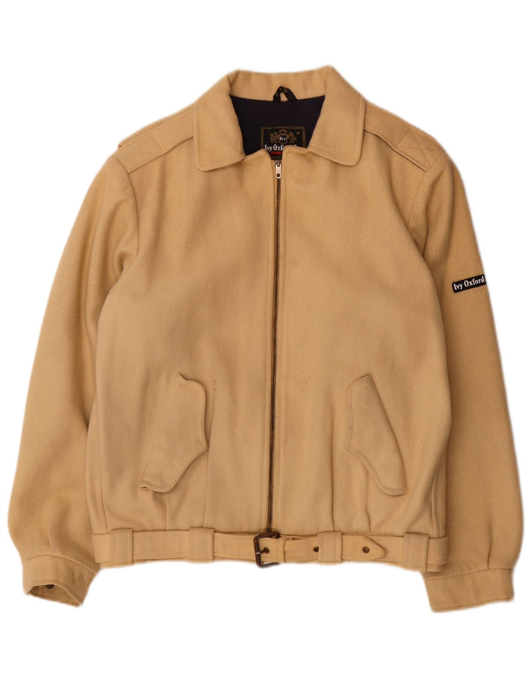 Giubbotto bomber da uomo Ivy Oxford IT 46 piccolo beige