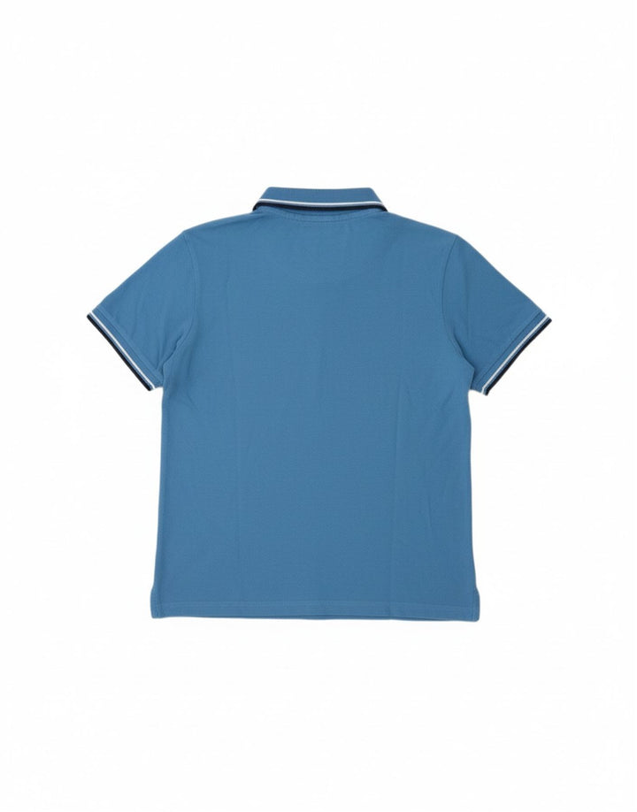 DIADORA Mens Polo Shirt Medium Blue Cotton Vintage Diadora and Second-Hand Diadora from Messina Hembry 
