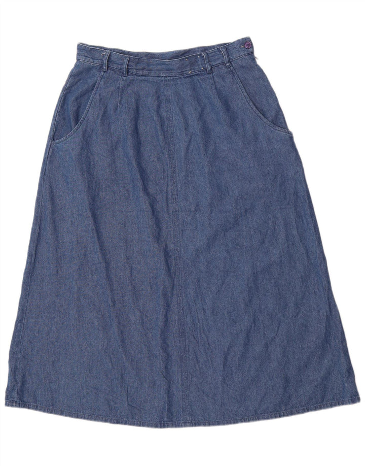 JUMPER Womens Denim Skirt UK 16 Large W32  Blue