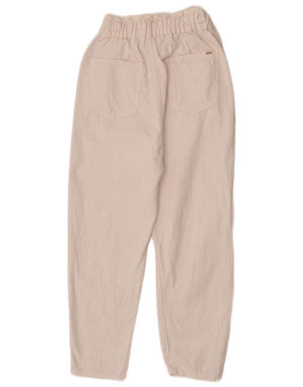 Jeans affusolati da donna Zara EU 36 XS W26 L25 Cotone bianco