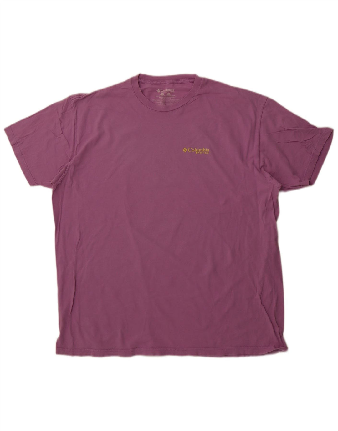 T-shirt grafica da uomo COLUMBIA Top 2XL cotone viola