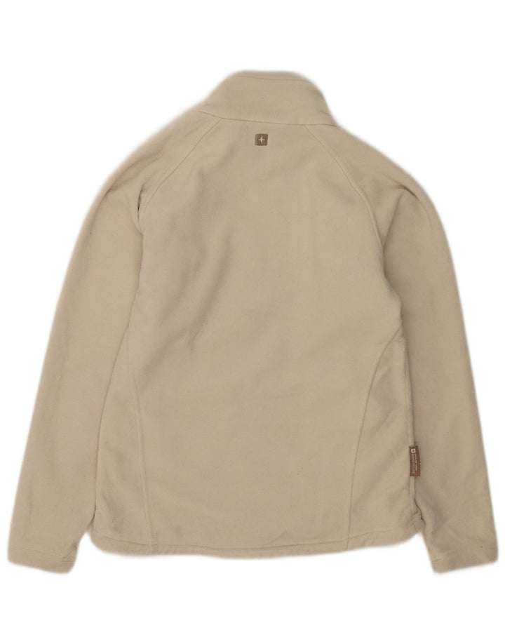 Giacca in pile da donna Mountain Warehouse UK 14 Poliestere bianco sporco medio