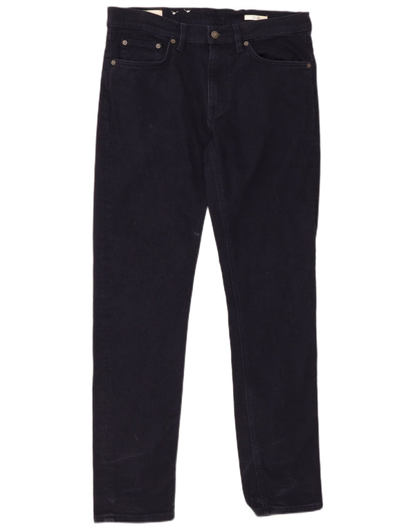 Jeans slim da uomo GANT W33 L32 cotone blu navy