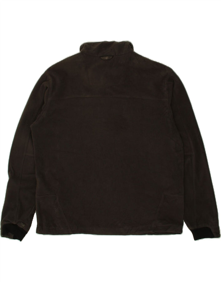 COLUMBIA Womens Fleece Jacket UK 18 XL Brown Polyester Vintage Columbia and Second-Hand Columbia from Messina Hembry 