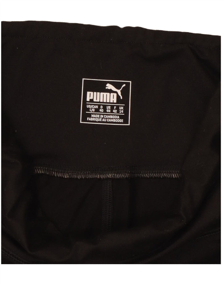 Leggings PUMA da donna UK 14 Medium Black Colourblock