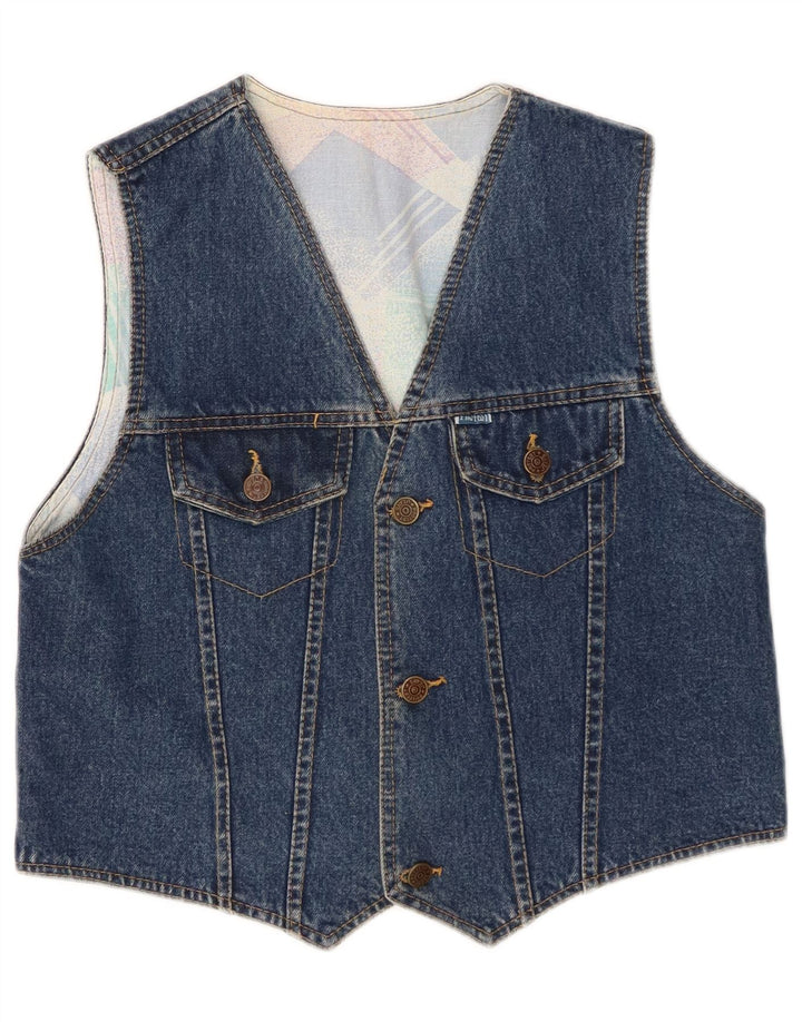 Gilet in denim da donna Protest UK 12 blu medio