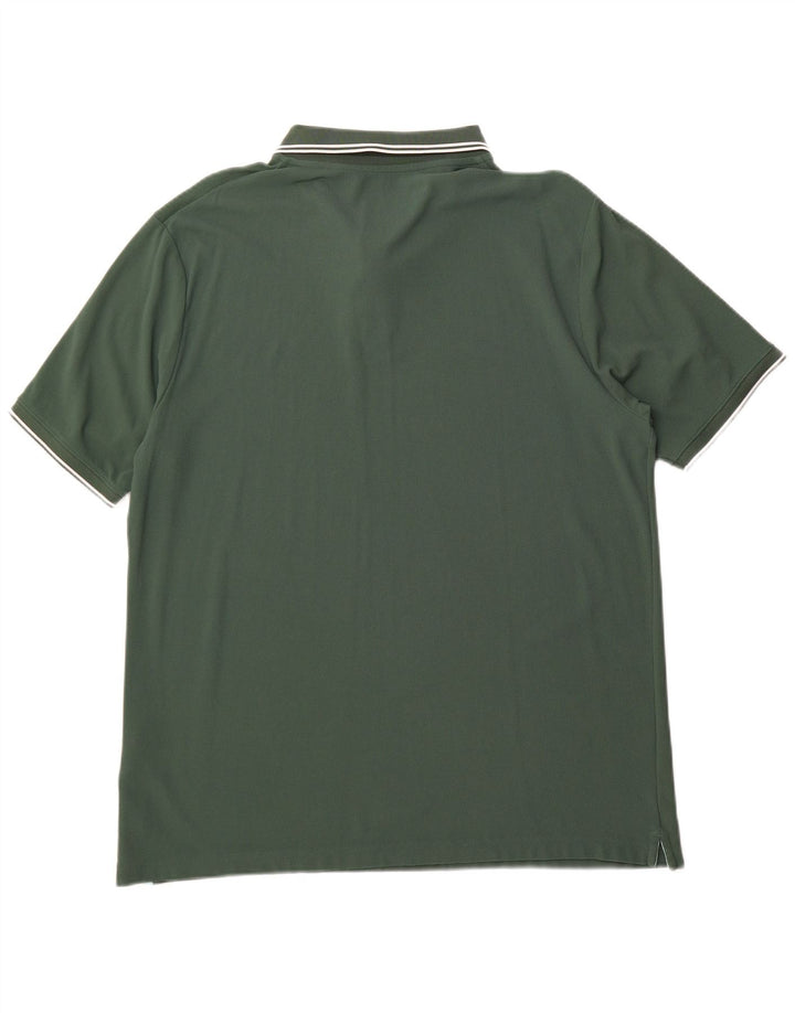 Polo regolare da uomo Helly Hansen 2XL verde poliammide