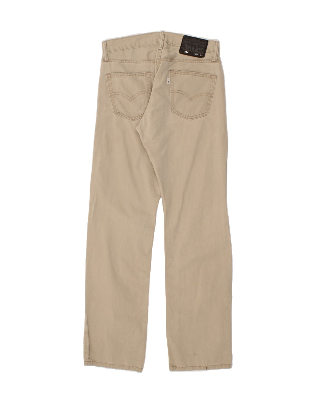 LEVI'S Jeans dritti da uomo 514 W30 L32 Cotone beige